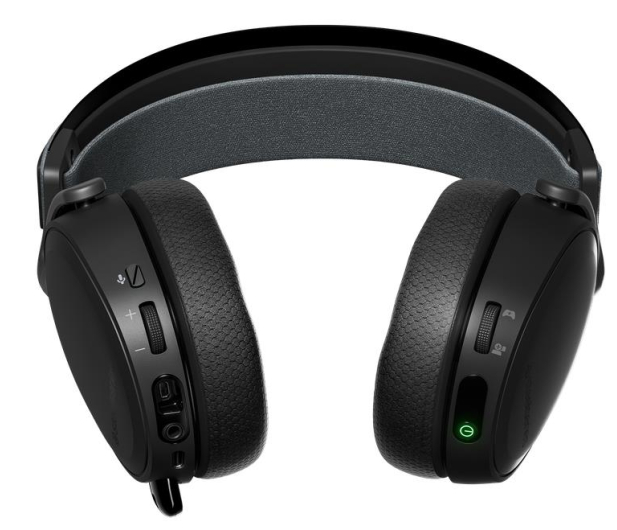 SteelSeries Arctis 7+ czarne - 693186 - zdjęcie 2